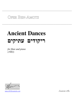 Five Ancient Dances - for flute and piano