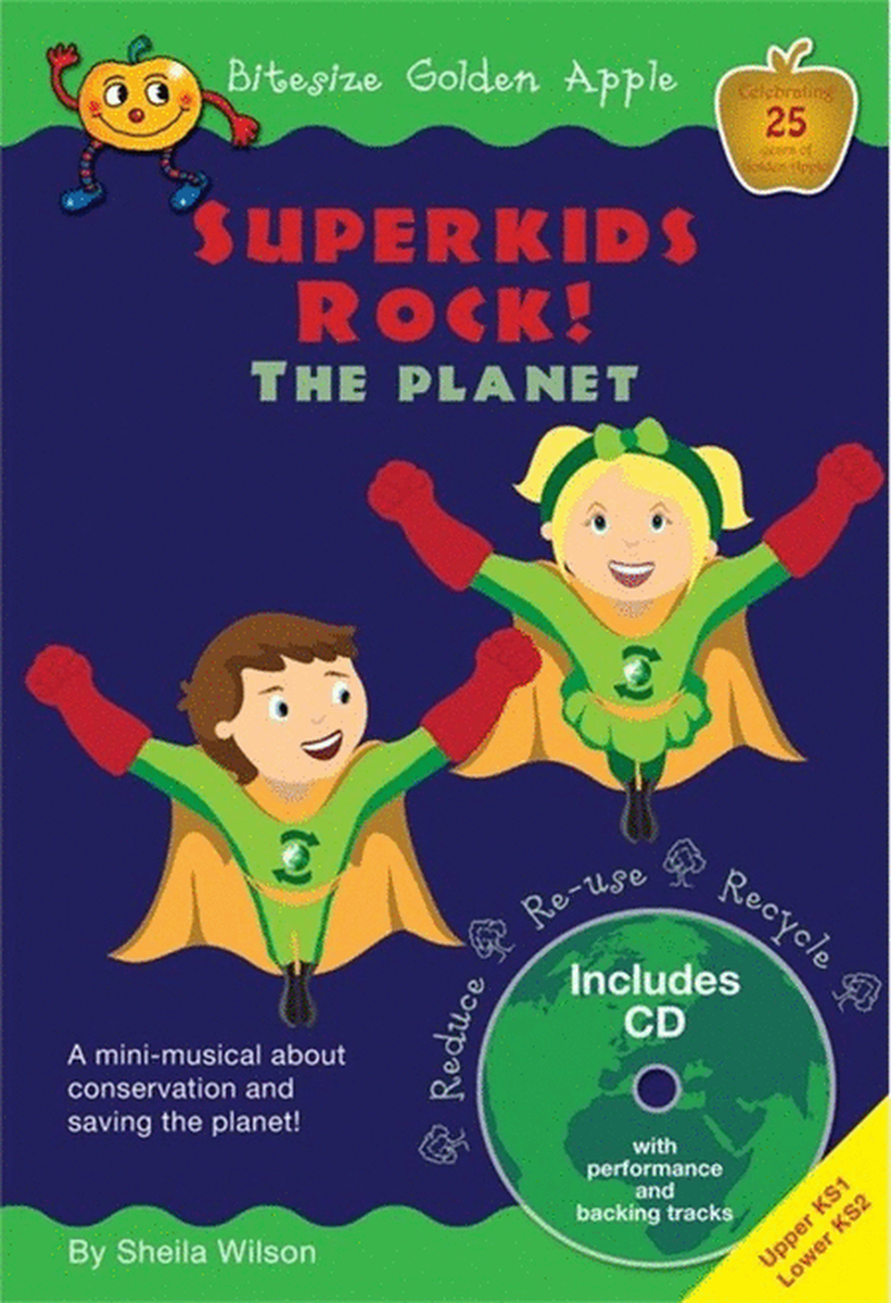 Superkids Rock! The Planet Book/CD