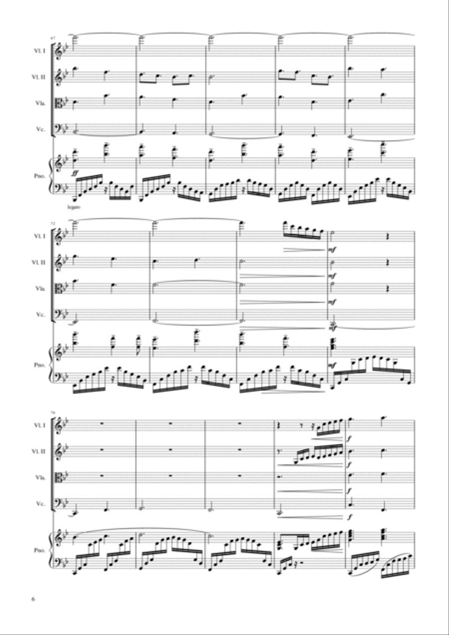 A Thousand Years Small Ensemble scores gallery preview page 6