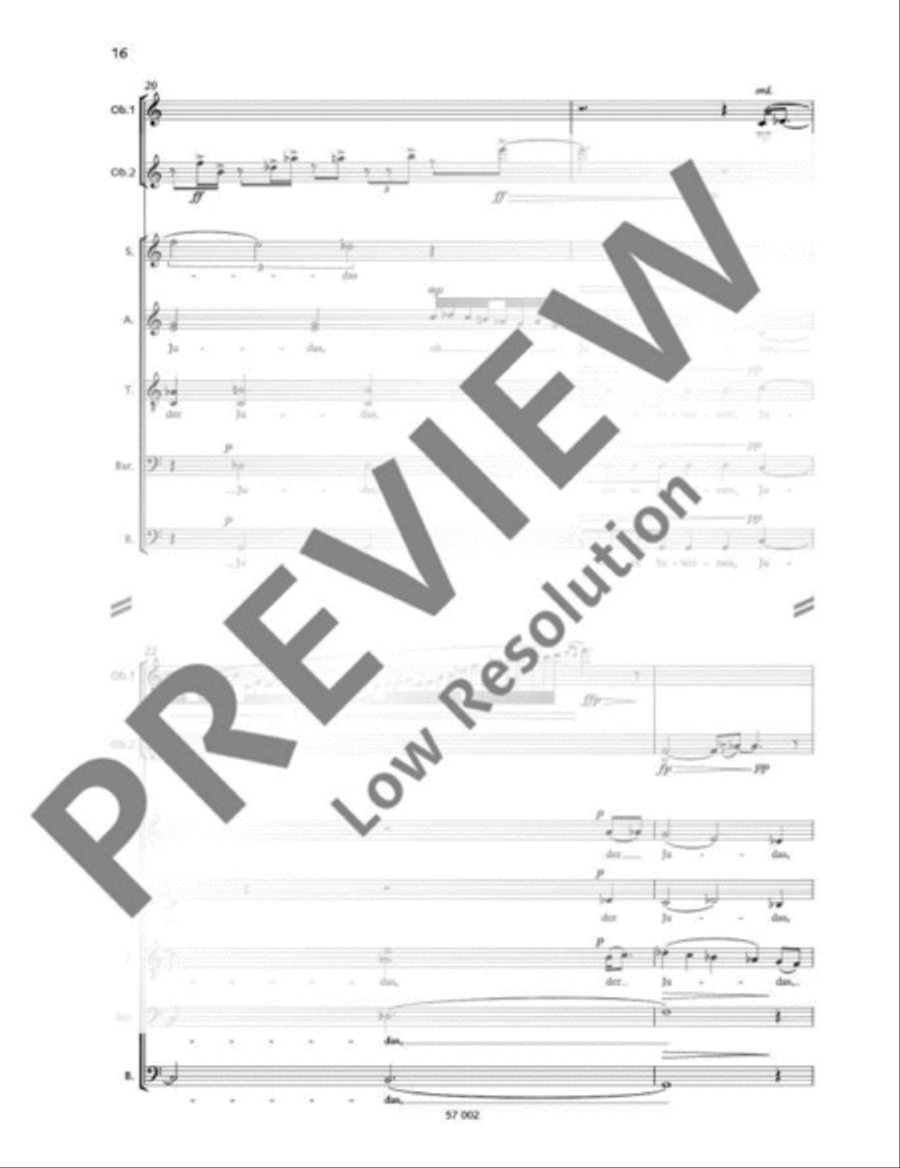 Armenische Hymnen SATBarB scores gallery preview page 17