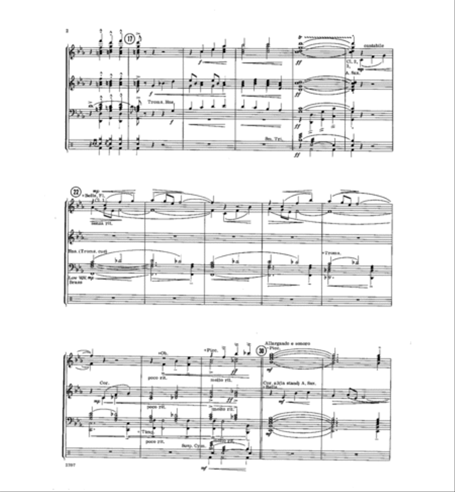 Caravelle Concert Band scores gallery preview page 3