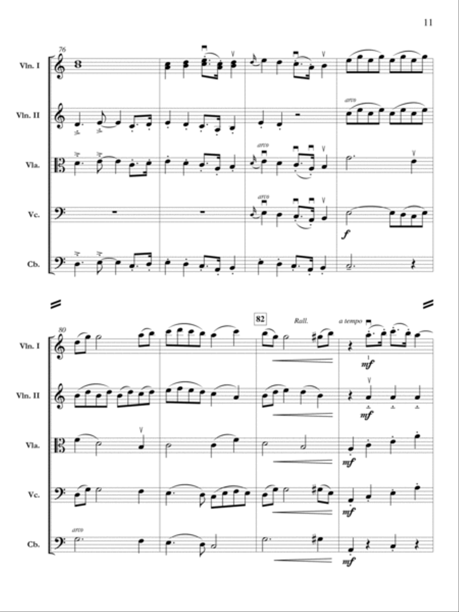 Fogland Beach Blues Fogland Beach Blues Orchestra scores gallery preview page 11