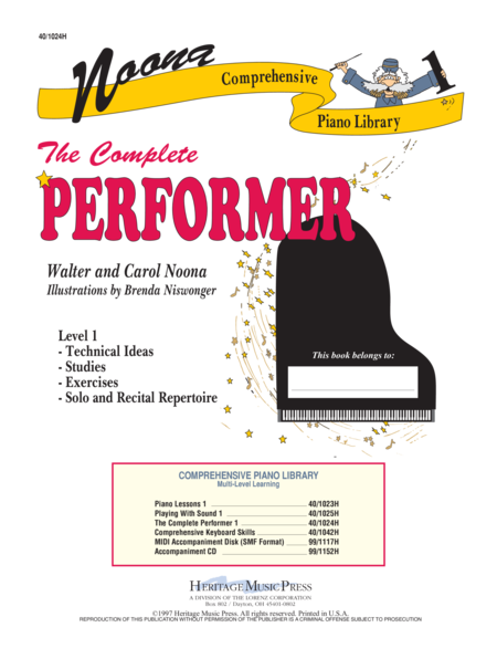 Noona Comp Piano Complete Performer Level 1
