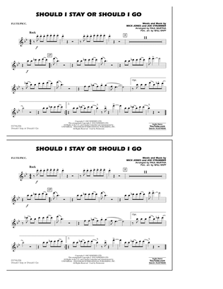 Should I Stay Or Should I Go - Flute/Piccolo