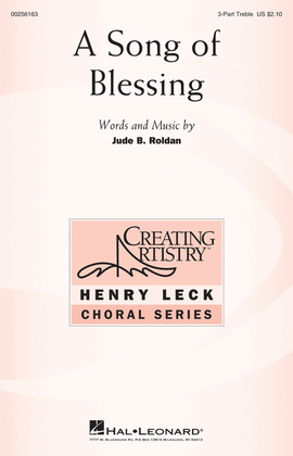 Book cover for A Song of Blessing