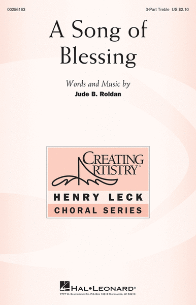 A Song of Blessing image number null