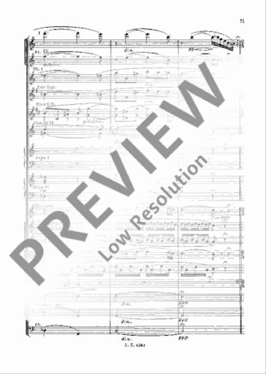 Le Poème de l'extase Orchestra scores gallery preview page 16