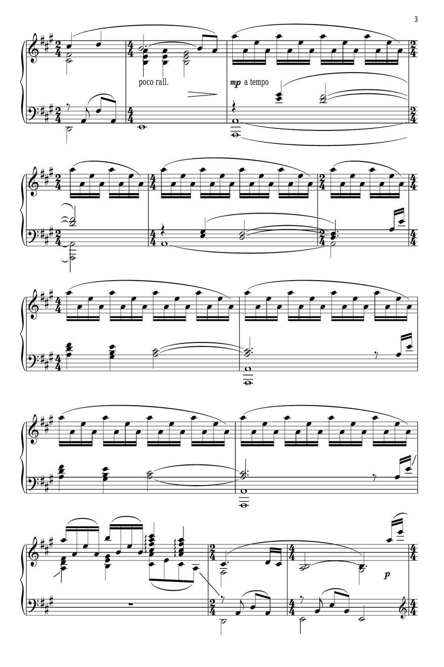 Go The Distance (from Hercules) Piano Solo scores gallery preview page 3