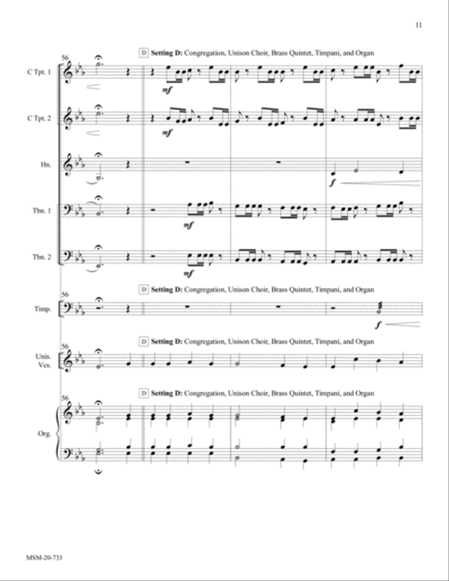 Aurelia Aurelia Unison Choir scores gallery preview page 16