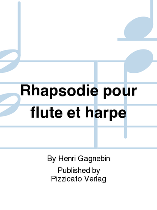 Rhapsodie pour flute et harpe