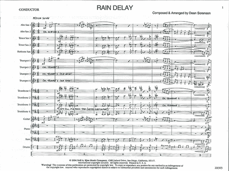 Rain Delay - Score