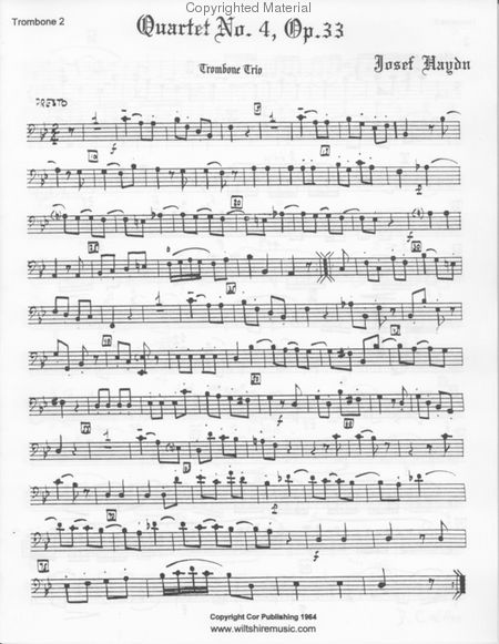 Quartet No.IV, Opus 33 (Sear)