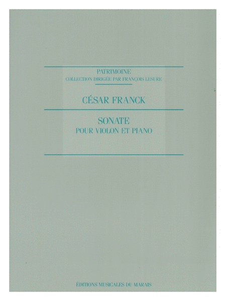 Sonate (marais Edition) (violin & Piano)