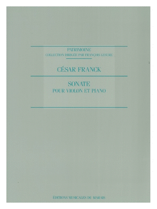 Sonate (marais Edition) (violin & Piano)