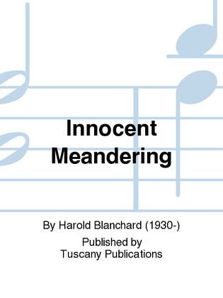 Book cover for Innocent Meandering