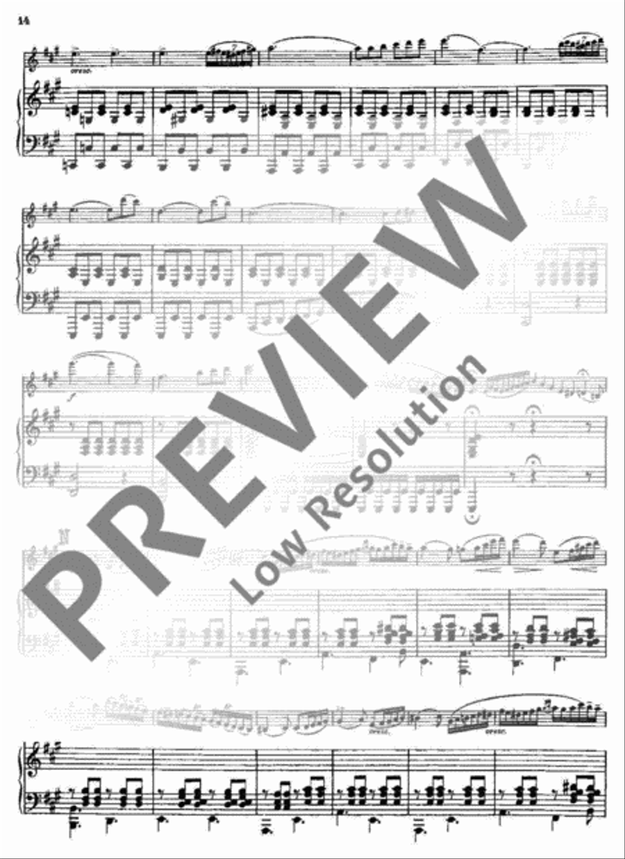 Concerto n°9 A minor Piano scores gallery preview page 15