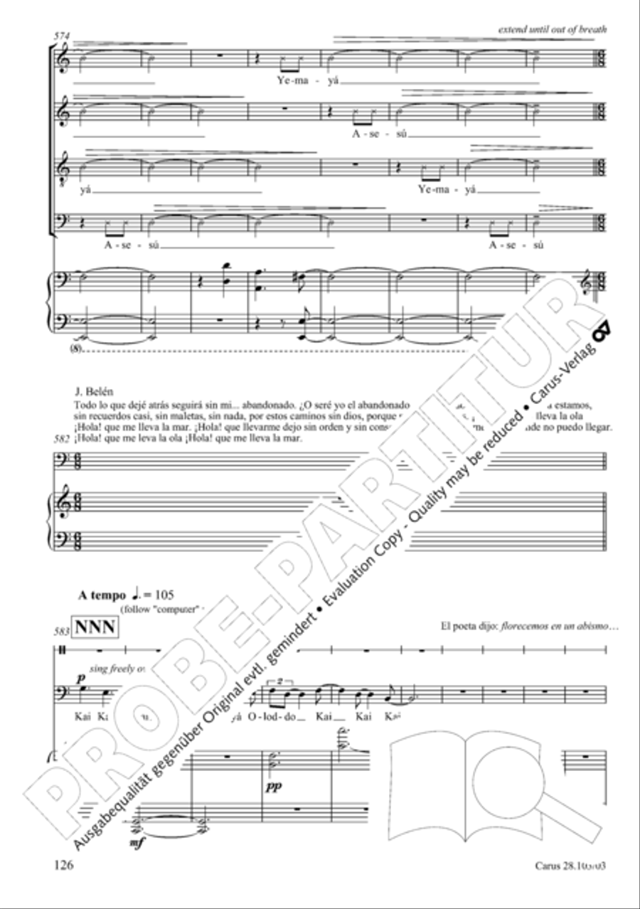 Water Water 4-Part scores gallery preview page 141