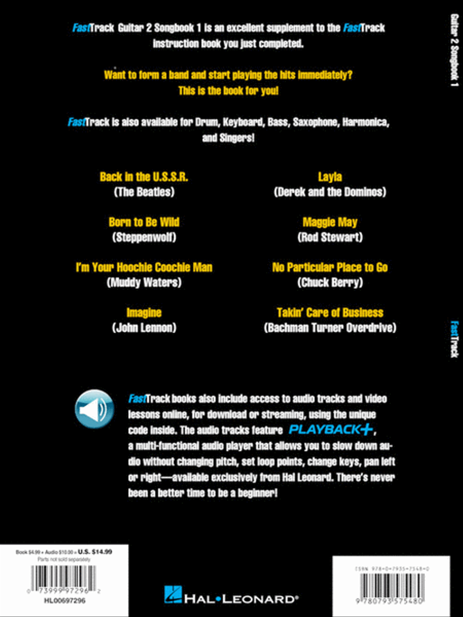 FastTrack Guitar Songbook 1 – Level 2 Guitar Tablature scores gallery preview page 6