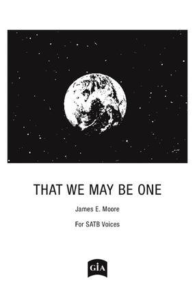 Book cover for That We May Be One - Music Collection