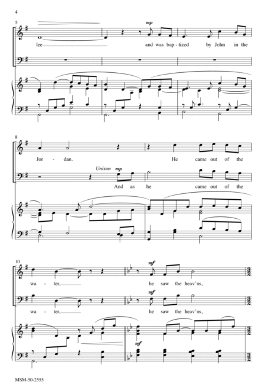 My Son, the Beloved 4-Part scores gallery preview page 3