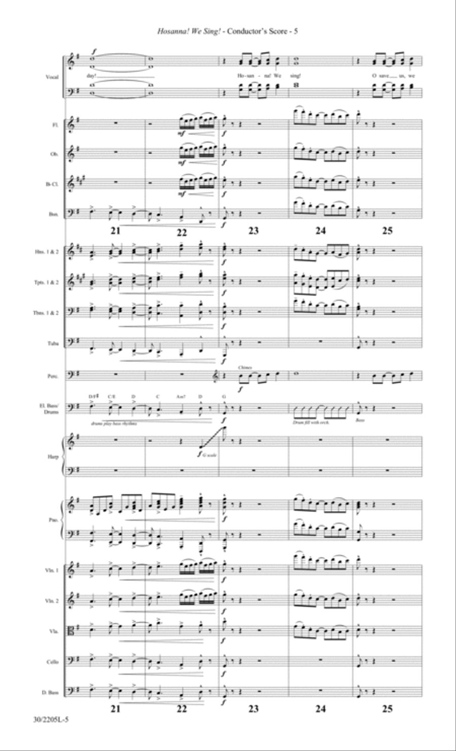 Forsaken Choir scores gallery preview page 7