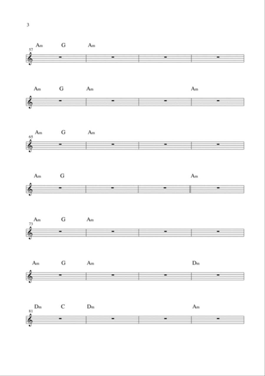 Desmond Fivestarr's Travelling Theme Large Ensemble scores gallery preview page 4