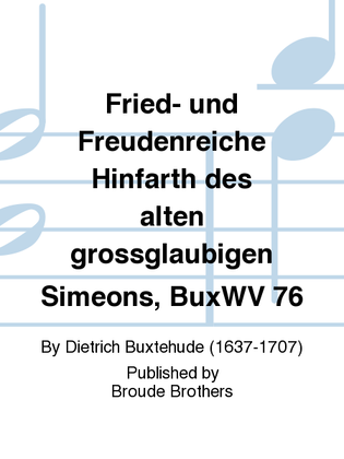 Fried- und Freudenreiche, BuxWV 76. CF 6