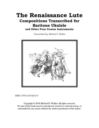 Book cover for Lute Music of the Renaissance for Baritone Ukulele