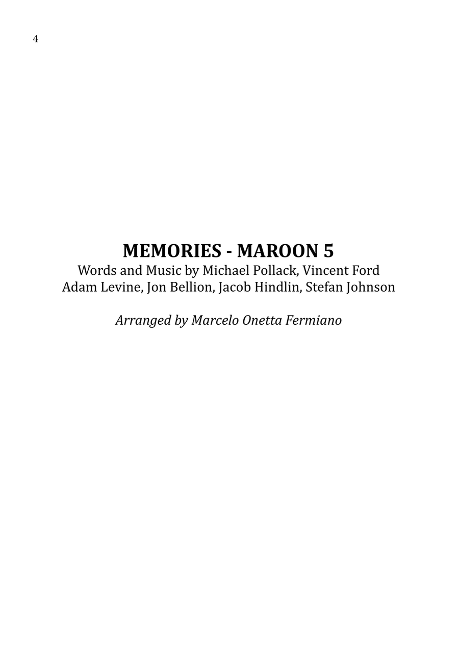 Memories String Duet scores gallery preview page 4