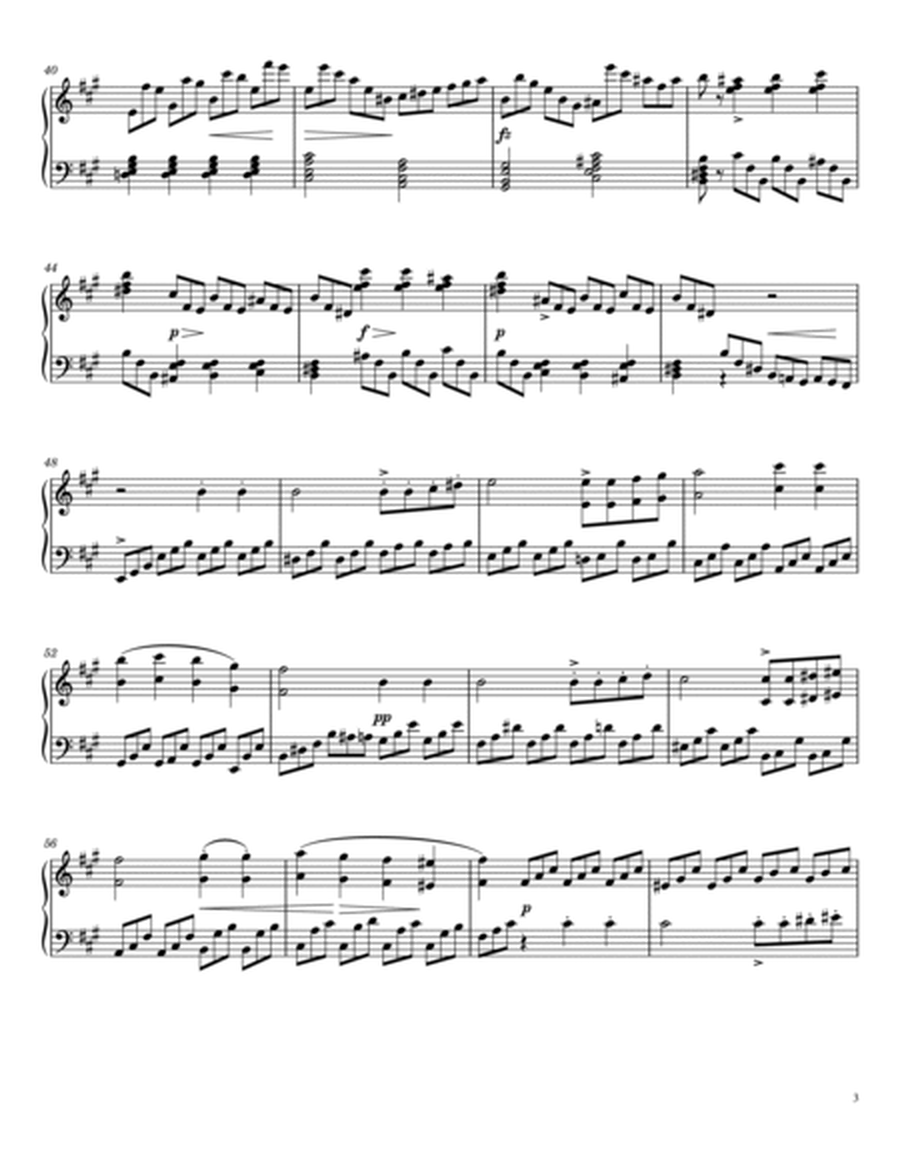 Schubert - Piano Sonata No.20 in A major, D.959 - IV. Rondo - Allegretto - Original For Piano Solo image number null