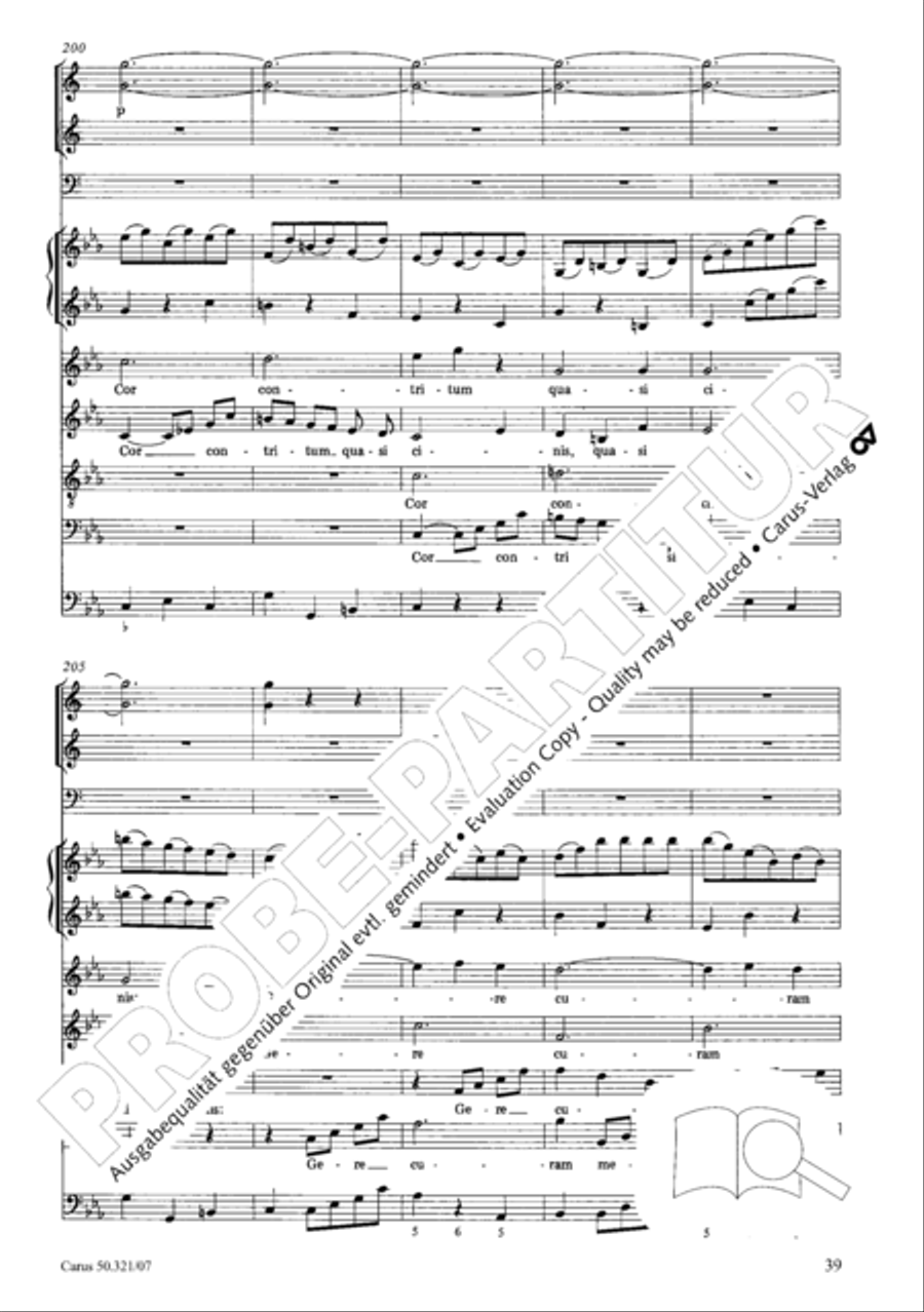 Requiem in C minor Requiem in C minor 4-Part scores gallery preview page 46