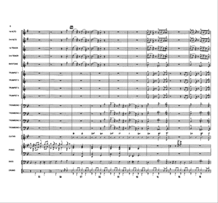 Joy To the World Jazz Ensemble scores gallery preview page 5