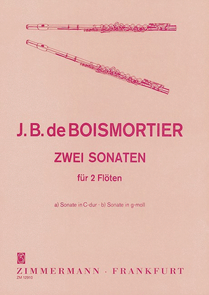 Book cover for Two Sonatas (C major and G minor)