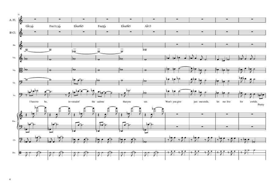 Pretty Girl - Score Only Pretty Girl - Score Only Jazz Ensemble scores gallery preview page 4