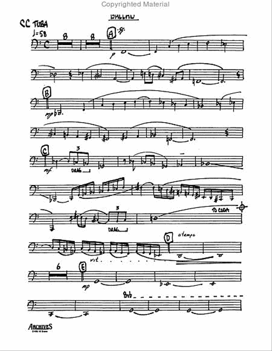 Jazz Suite Jazz Suite Tuba scores gallery preview page 4
