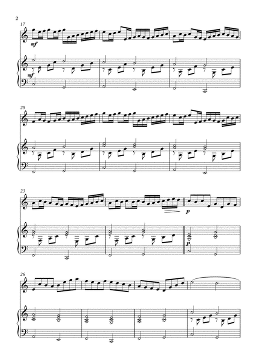 Canon In D, Johann Pachelbel, For Violin & Piano image number null
