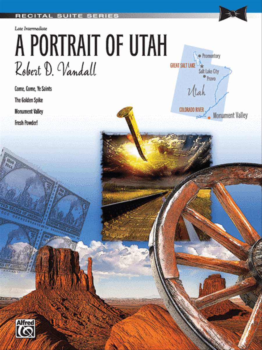 A Portrait of Utah Piano Solo scores gallery preview page 1