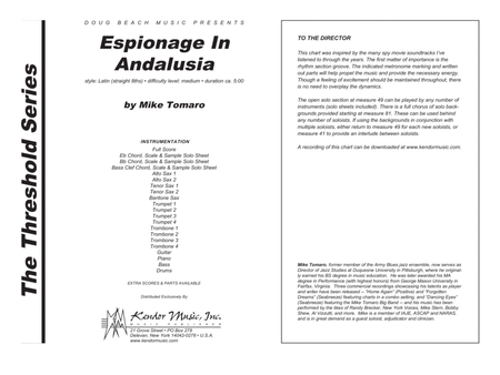 Espionage In Andalusia - Full Score