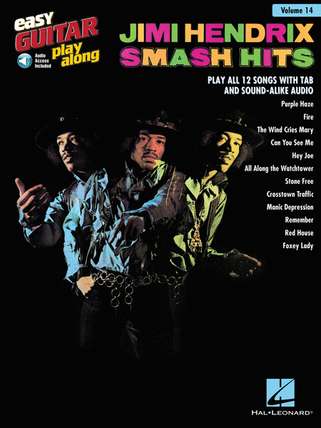 Jimi Hendrix - Smash Hits (Easy Guitar Play-Along Volume 14)