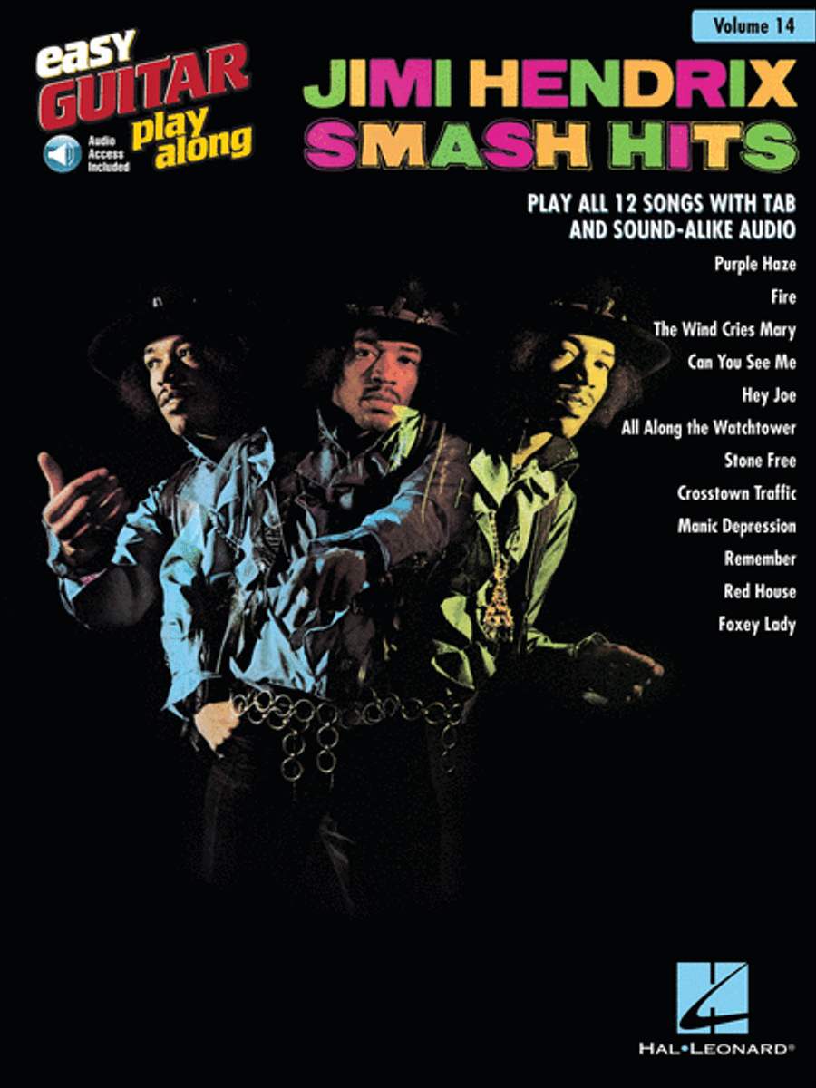Jimi Hendrix - Smash Hits Guitar Tablature scores gallery preview page 1