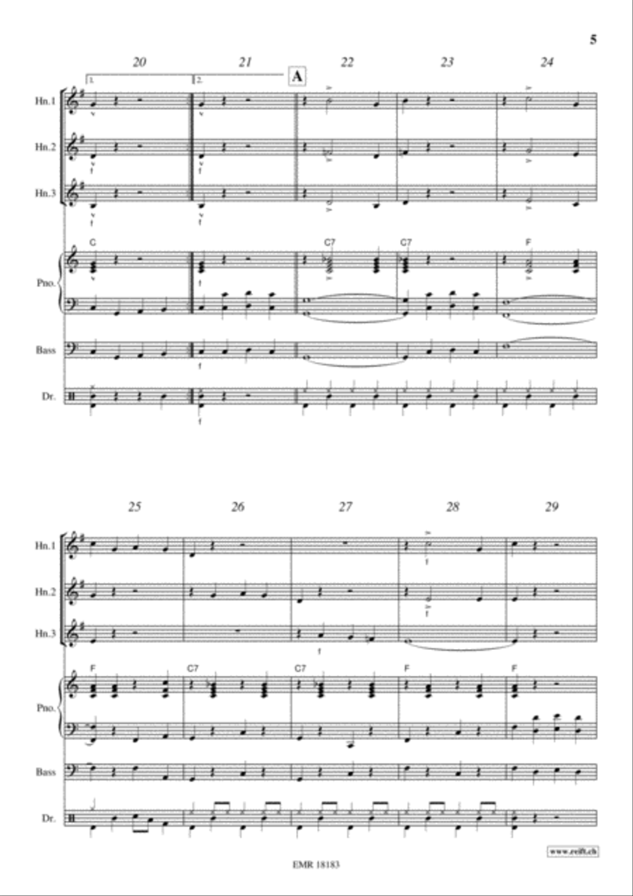 All Together Horn scores gallery preview page 5