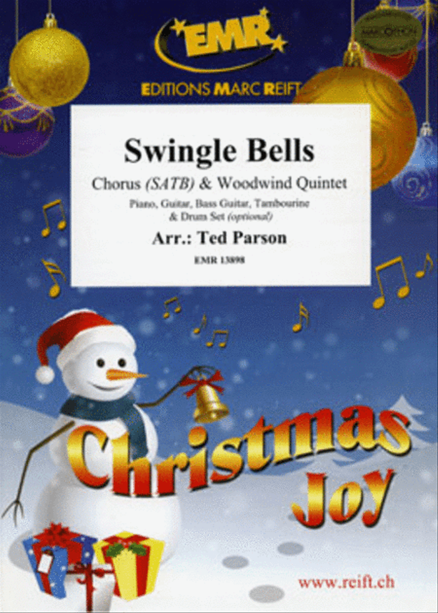 Swingle Bells Woodwind Quintet scores gallery preview page 1