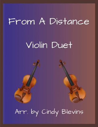 Book cover for From A Distance