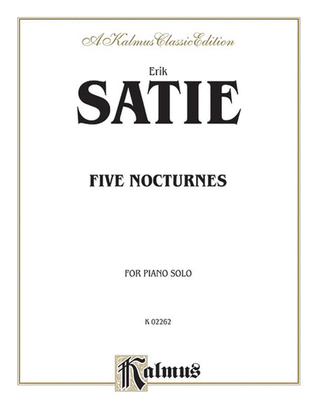 Book cover for Five Nocturnes