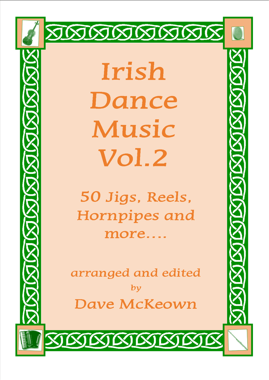 Irish Dance Music Vol.2 for Guitar Tab EADGBE; 50 Jigs, Reels, Hornpipes and more.... image number null