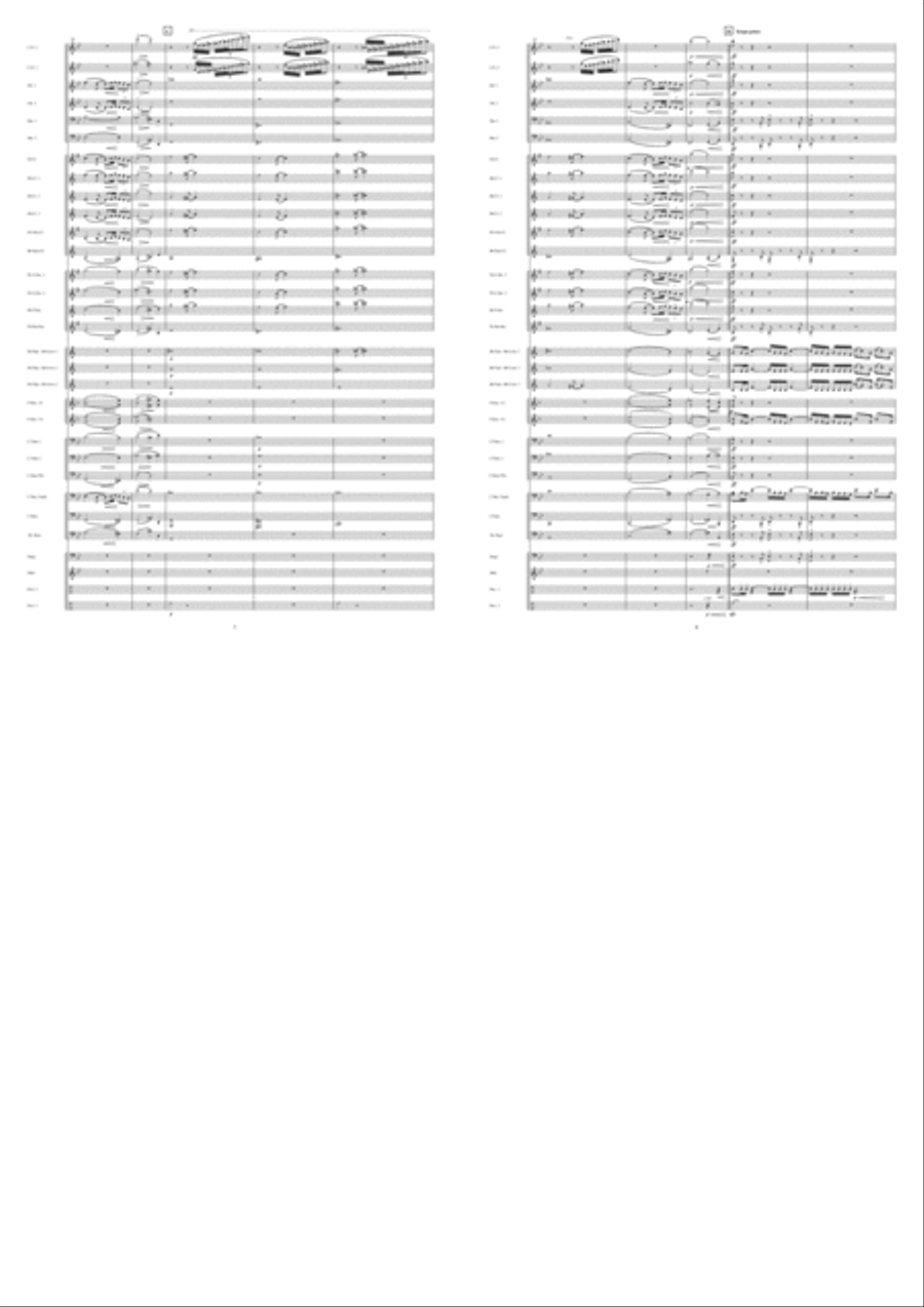 The Sea Hawk Concert Band scores gallery preview page 5