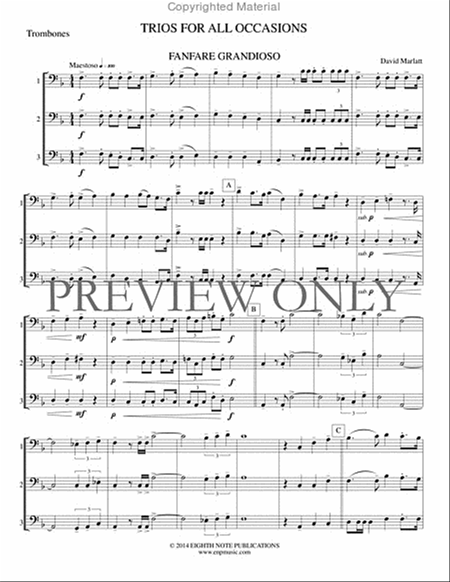 Trios for All Occasions Small Ensemble scores gallery preview page 2