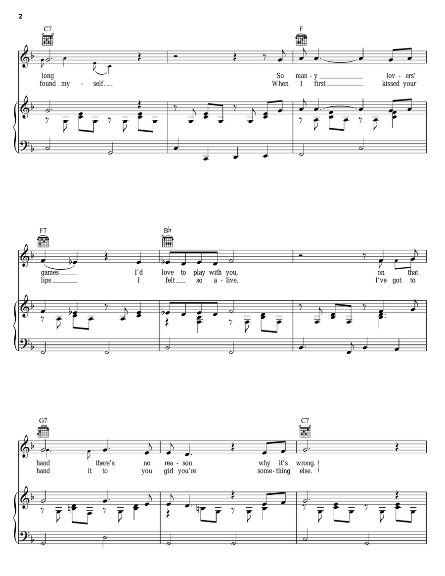 On The Other Hand Piano, Vocal, Guitar scores gallery preview page 2