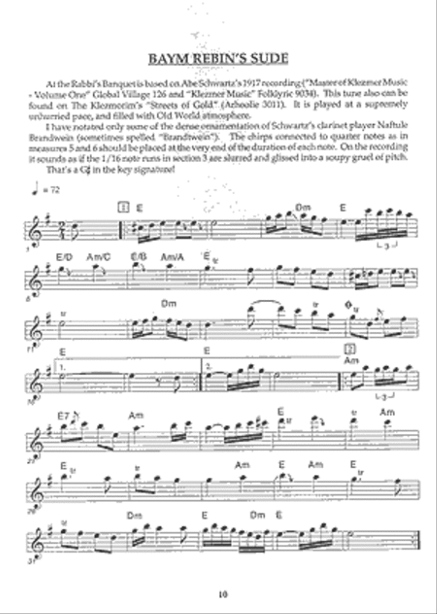 Klezmer Collection for C Instruments Oboe scores gallery preview page 2