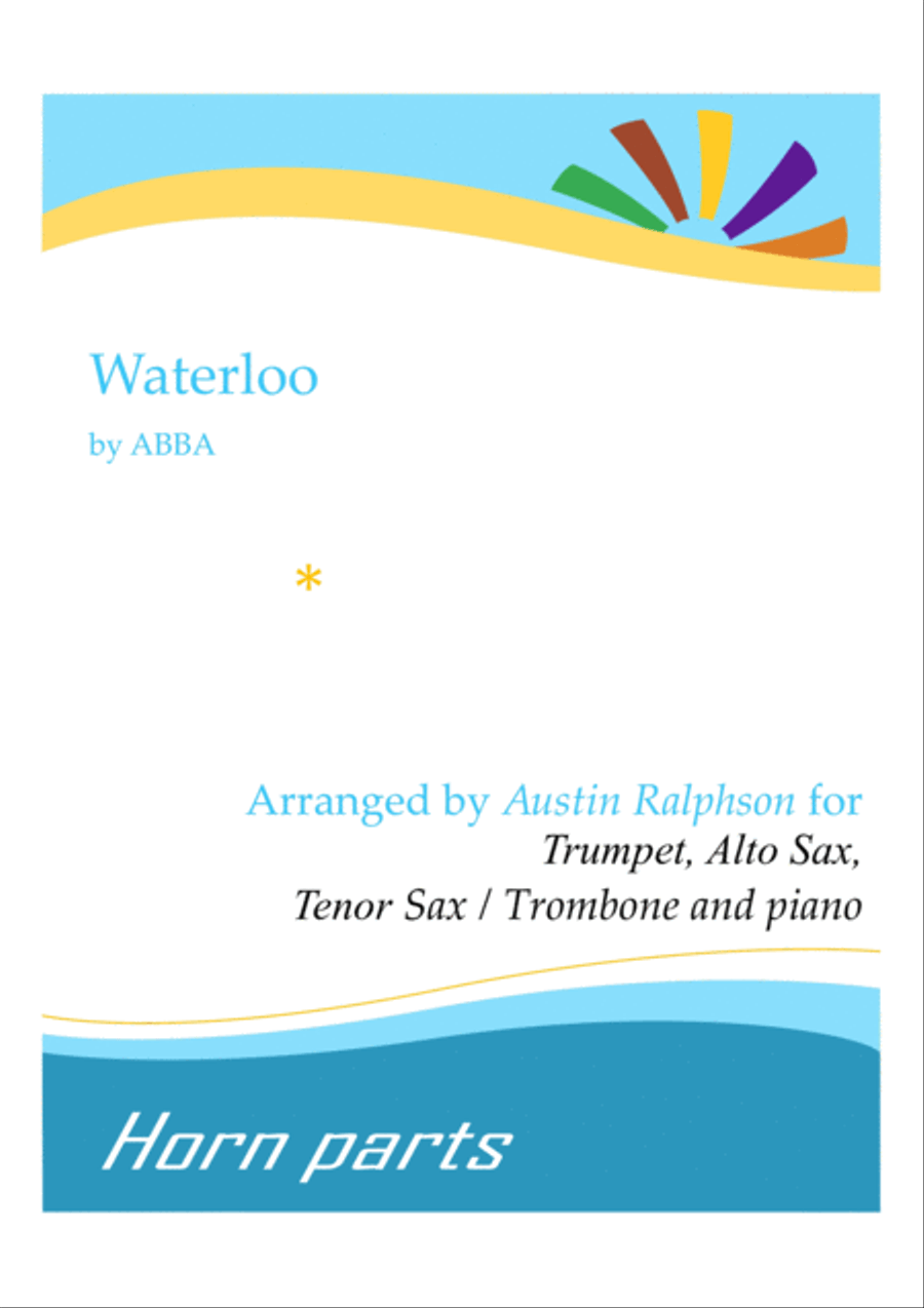 Waterloo Tenor Saxophone scores gallery preview page 1